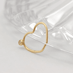 Piercing Coração em Ouro 18K