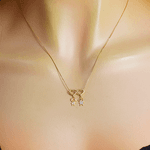 Pingente Filhos em Ouro 18K - Menina e Menino