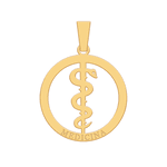 Pingente de Formatura Medicina em Ouro 18K