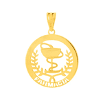 Pingente de Formatura Farmácia em Ouro 18K
