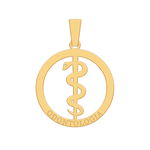 Pingente de Formatura Odontologia em Ouro 18K