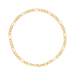 Pulseira Groumet 3x1 em Ouro 18K - 20cm