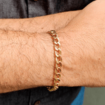 Pulseira Groumet em Ouro 18K - 20cm