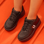 Tênis Casual Infantil Preto
