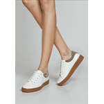 Tênis Elisa Branco/Creme 