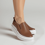 Slip On Clarice - Caramelo 