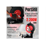 Policorte Portátil BASIC AC1422 + Disco de Corte