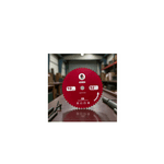 Disco Serra Corte Em Aço A Seco 254 Mmx52 Samuray 1750 Rpm Vermelho