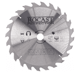 Disco de Serra Circular Para Maquinas Manuais 7.1/4 (185mm)x24z 