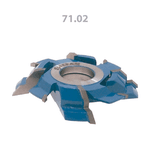 Fresa para Rejunte 45° 125mm X 14-23mm 4+4 Asas (jogo)