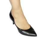 Scarpin em Couro Leg timo PACHECO CAL ADOS