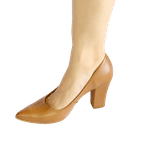 Scarpin em Couro Legítimo 