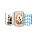Trio Capas Cilindros Tema Alice no Pais das Maravilhas 4143