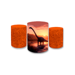 Trio Capas de Cilindros - Dinossauro