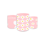 Trio Capas de Cilindros - Floral