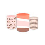 Trio Capas de Cilindros - Geométricos