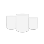 Trio Capas de Cilindros - Liso