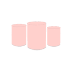 Trio Capas de Cilindros - Liso