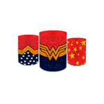 Trio Capas de Cilindros - Mulher Maravilha
