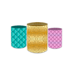 Trio Capas de Cilindros - Princesa Jasmine e Aladdin