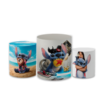 Trio Capas de Cilindros - Stitch Filme