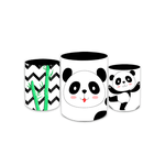 Trio Capas de Cilindros - Urso Panda