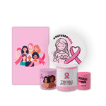 Kit 5 Peças - Outubro Rosa