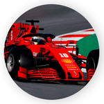 Painel Redondo 50x50 - Fórmula 1