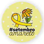 Painel Redondo 50x50 - Setembro Amarelo