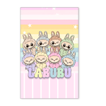 Painel Retangular 2.20x1.50 - Labubu