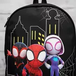 Mochila Infantil Tema AranhaVerso Para Escola e Passeios