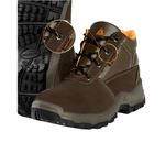 Bota de Segurança Nobuck Londrina Marrom Da Delta Plus - CA 45.374