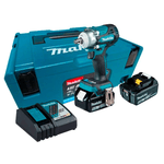 Chave de Impacto a Bateria 1/2Pol. 18V 330Nm com 2 Baterias e Carregador Rápido da MAKITA- DTW300RTJ