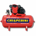 Compressor De Ar 10 Pés 110l Monofásico Red Da Chiaperini