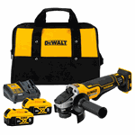 ESMERILHADEIRA 20V 5" C/2 BATERIAS DCG413P2 DEWALT