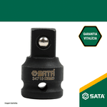 Redutor Adaptador De Impacto de 1/2"F X 3/4"M da SATA - ST34717SC