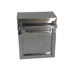 Caixa de Correio Popular Inox Para Grade 30X23X13CM