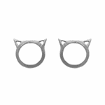 Brinco Gatinho Aço Inoxidável 