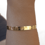 Bracelete Conchas Banho de Ouro 18K