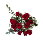 Buquê de 12 Rosas Vermelhas Encanto