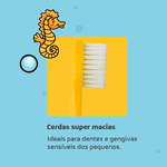 Escova de dente infantil Powerdent Ocean Kids - Kit com 2 un