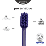 Escova de Dentes Ortodôntica Powerdent Pro Sensitive 