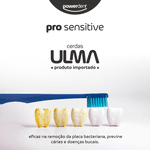 Escova de Dentes Ortodôntica Powerdent Pro Sensitive 