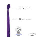 Escova de dente Powerdent Trend Sensitive - 6240 - Kit com 3 un