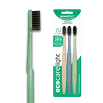 Escova de Dente Powerdent Ecocare Light Kit com 3 un