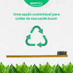 Escova de dente Powerdent EcoCare Bamboo