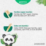 Escova de Dente Powerdent Ecocare Bamboo Kids