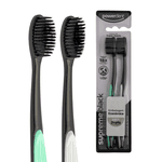 Escova de Dentes Powerdent Supreme Black 2un