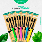 Escova de Dentes Powerdent Eco Supreme Bio 2 Refis
