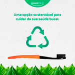 Escova de Dentes Powerdent Eco Supreme Bio 2 Refis